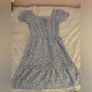 Monteau Blue Floral Dress